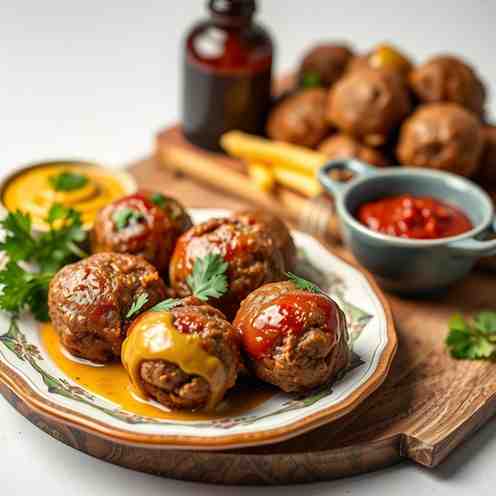 German Frikadellen - Juicy Beef & Pork Meatballs